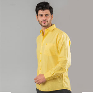 muslin-khadi-yellow-shirt