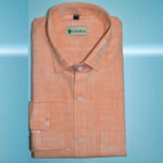 muslin-khadi-white-orange-mix-cotton-shirt