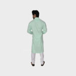pista-handwoven-muslin-khadi-long-kurta-back
