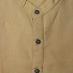 100% Pure Cotton kurta golden-yellow-close