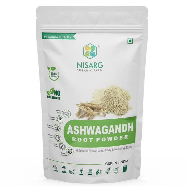 Nisarg Organic ashwagandha-root-powder